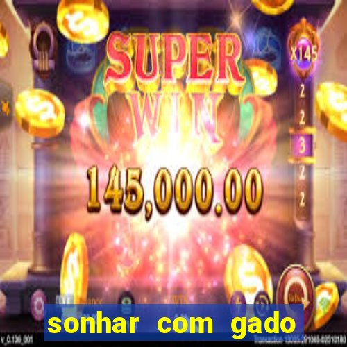 sonhar com gado jogo do bicho